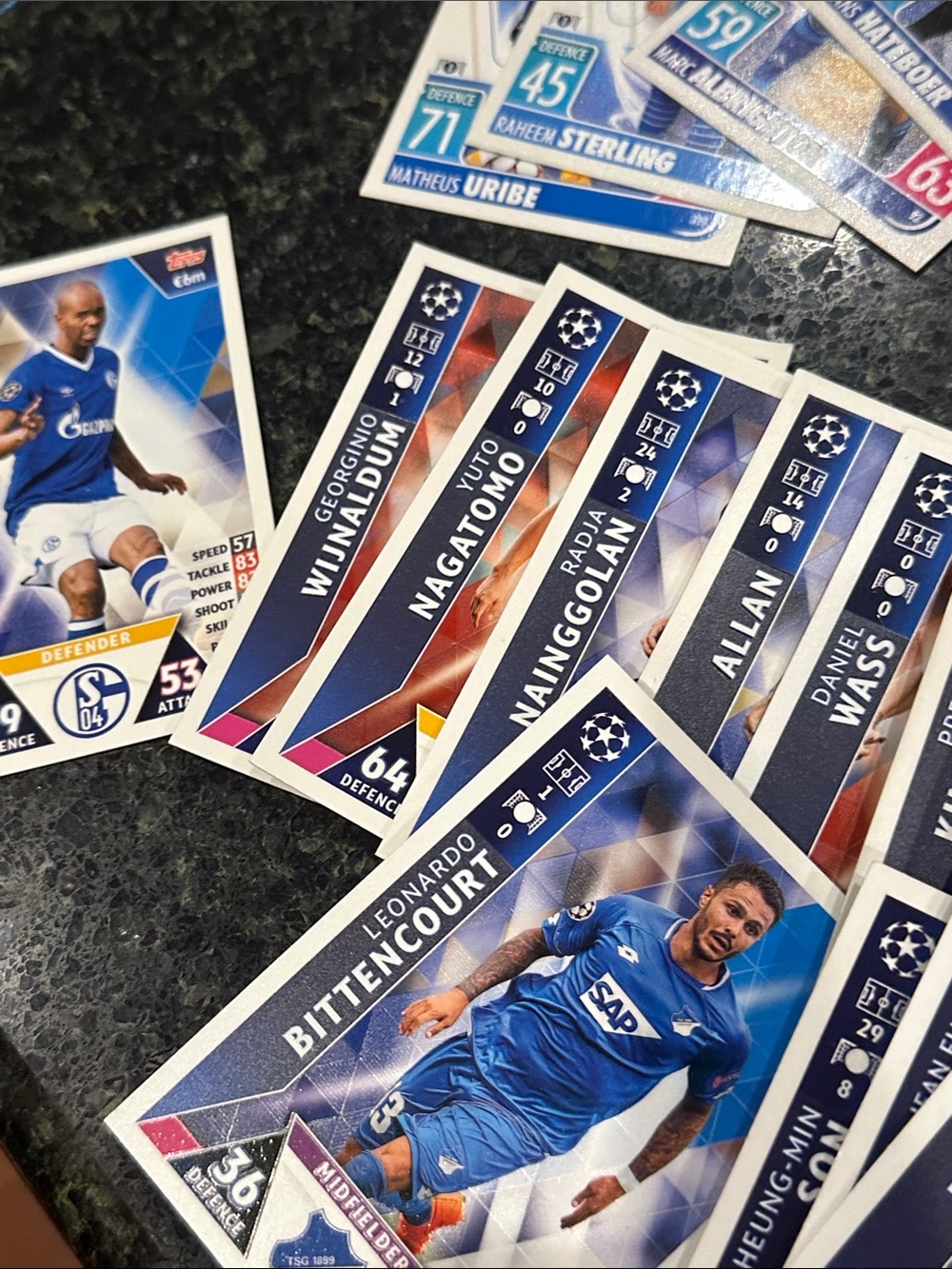 World Cup TOPPS match attack UEFA Soccer Trading Card Lot Collectible Cards - Picture 7 of 13